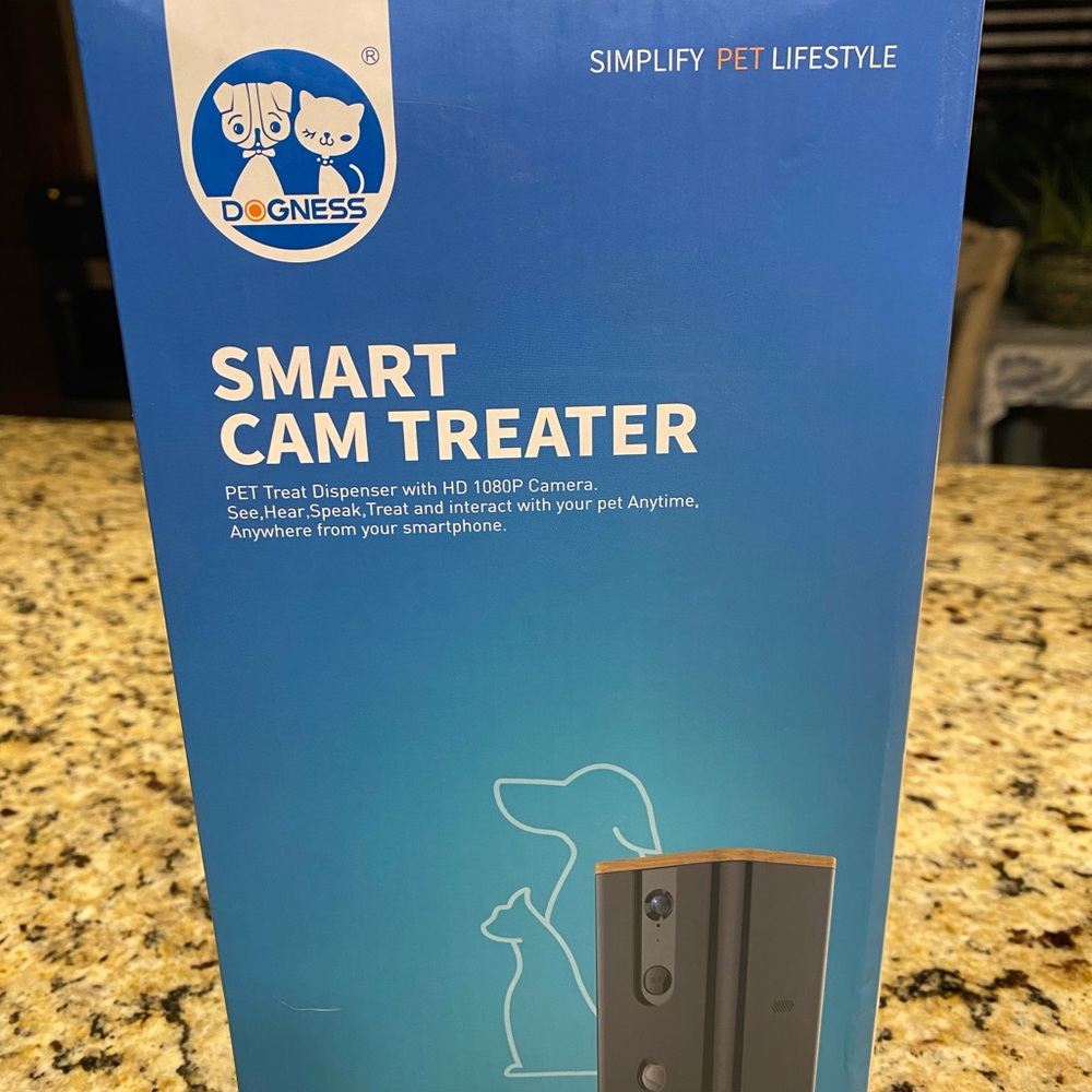 Dogness Smart Cam Treater - Black